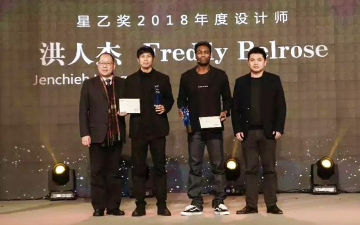 中華大學畢業校友洪人傑獲得2018星乙獎年度設計獎