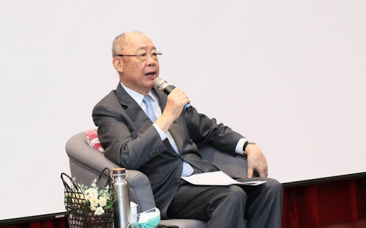 榮譽中華書院長錢復表示，誠與信才是鞏固人際互動與外交發展的關鍵