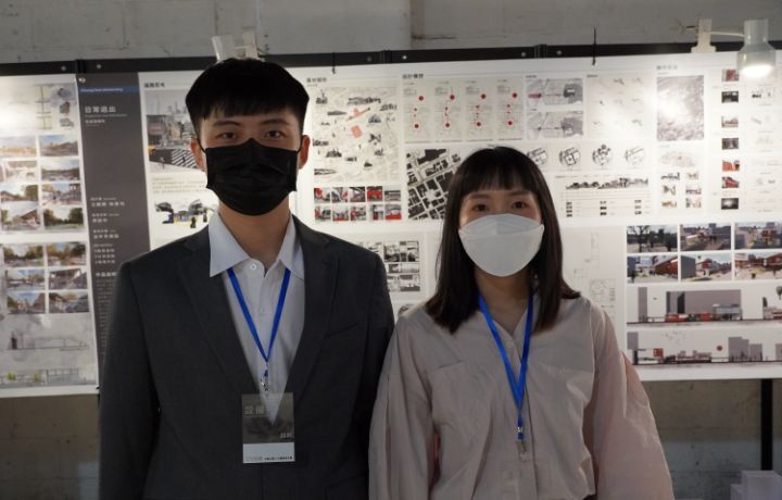 設計者：王麒閔、林柔均。指導老師：李訓中。基地位置：台中市東區。