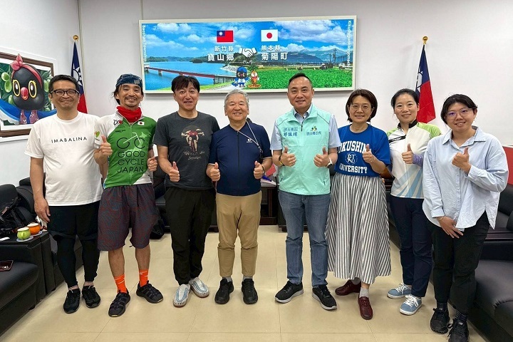 JCC與德島大學專家團拜訪寶山鄉公所邱振瑋鄉長。