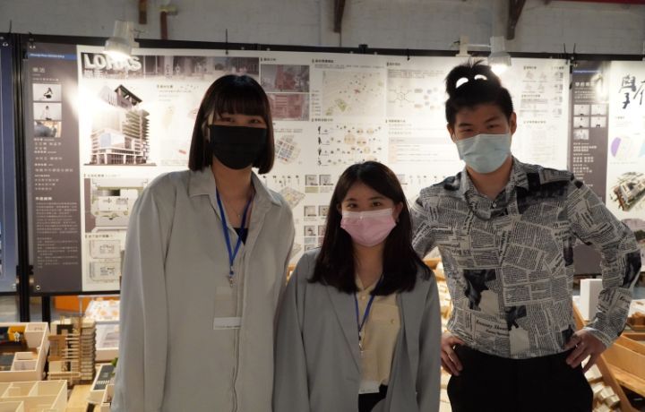 設計者：王文琳、吳孟芳、李治寬。指導老師：林芳正、楊明玲。基地位置：桃園市中壢區石頭段。