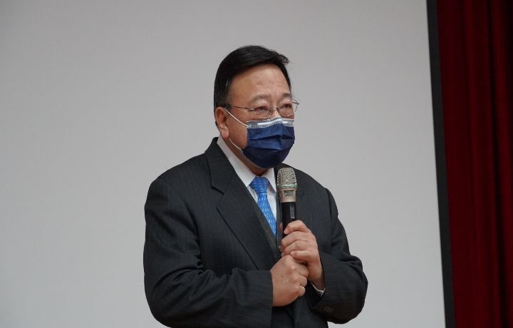 圖/中華大學校長劉維琪希望越籍生除在課堂學習華語外,也能利用打工機會多說華語,期待越籍生都能順利通過考試,未來有機會能繼續留在台灣念書和就業。