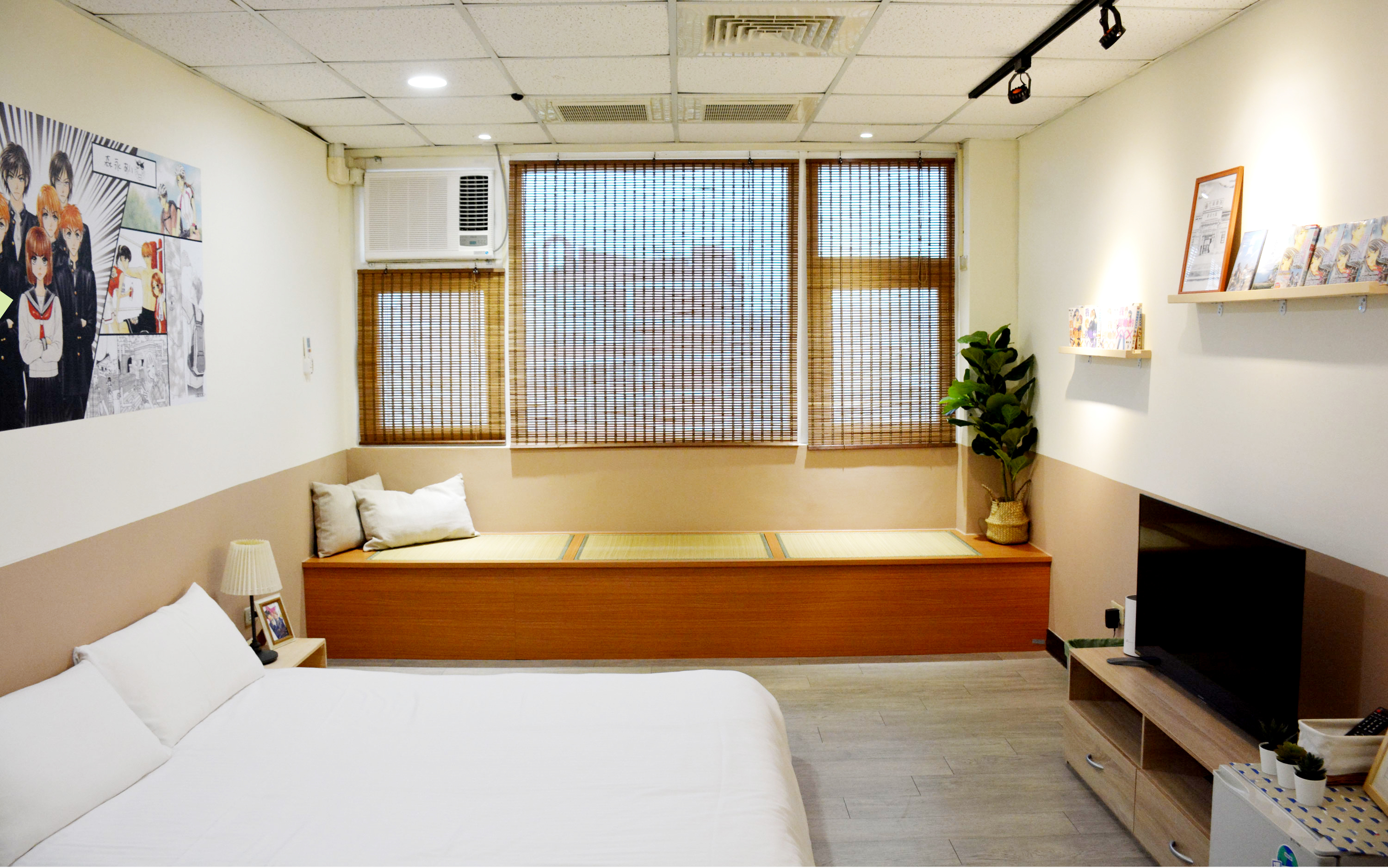 華大實習旅館再添主題房!日本知名森永愛漫畫家紀念房帶來滿滿的青春回憶
