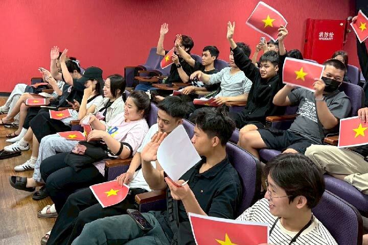中華大學113-2學期有超過500位外籍在校生，每逢佳節，學校都會舉辦文化體驗活動。