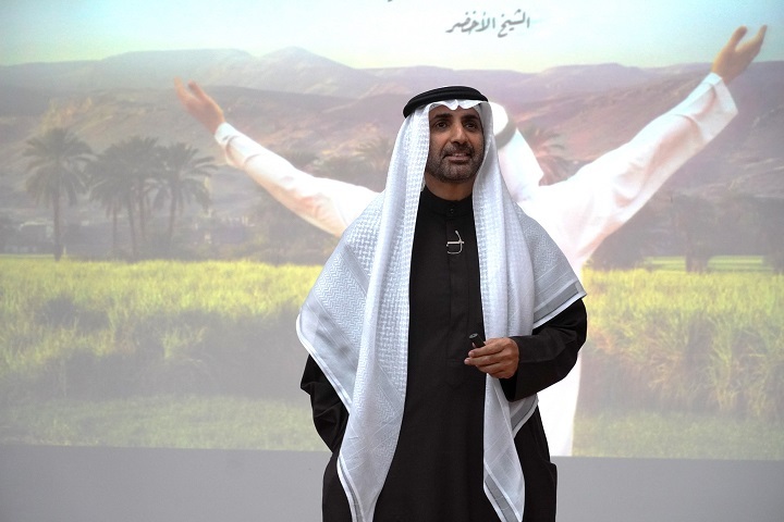 圖／Green Sheikh綠色親王自述從一位從事石油業的汙染者到致力於環境的保護者，近年持續推動環境永續發展的過程。