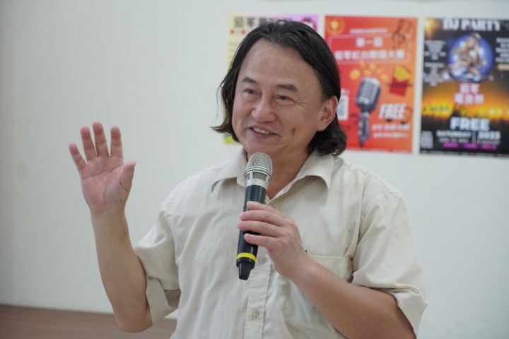 圖/中華大學建築與設計學院副院長陳天佑，也是這次茄苳社區洄游農村團隊的指導老師，他希望透過活動讓更多人認識茄苳社區，體驗客家文化的風情與趣味。