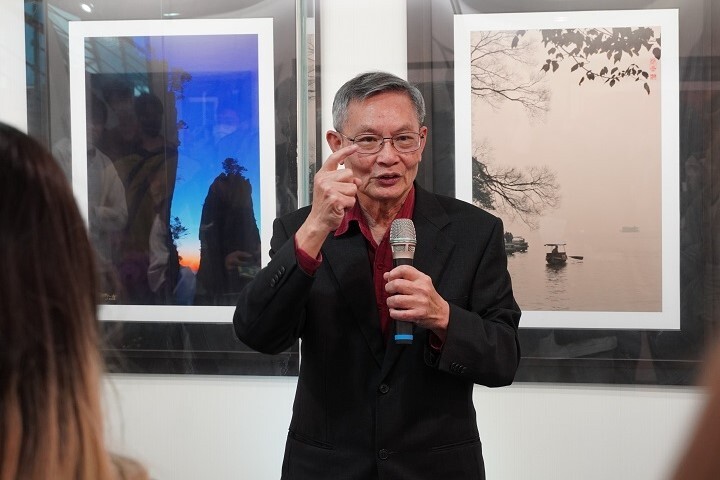 圖／藝術家陳國珍曾獲得新竹市百大藝術家及薪傳藝術家的殊榮。