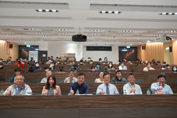圖/台積電講座讓中華大學師生受益良多。
