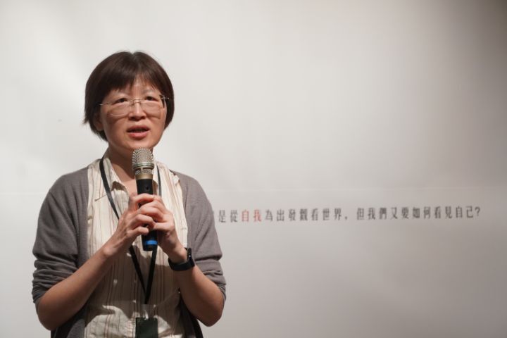 圖/中華大學景觀系系主任陳湘媛很開心同學的表現可以不再讓她擔心。