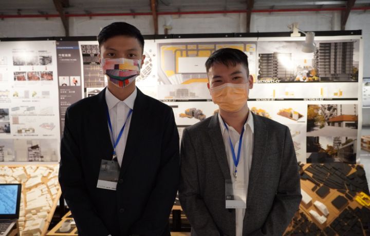 設計者：彭彥綺、高力騰。指導老師：王維民。基地位置：新竹市北門市場。