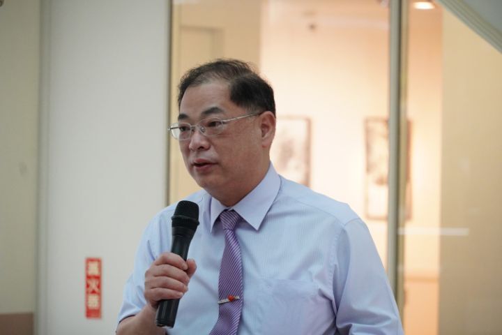 圖/法務部矯正署新竹監獄典獄長曾文欽指出，郭振坤過去在監獄指導受刑人，讓許多受刑人都獲益良多。