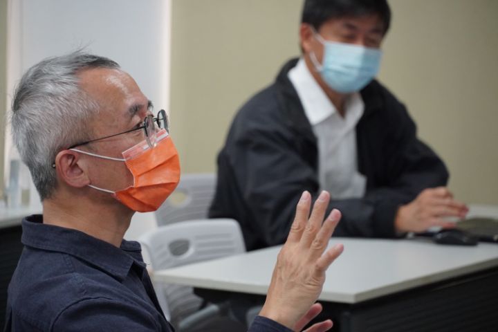 圖/教授在ChatGPT工作坊中提問踴躍。