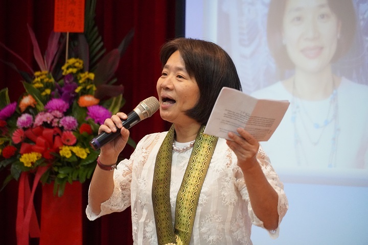 中華大學觀光學院院長張馨文分享與菲律賓高校多年合作成果，並介紹APIEM五星級教學認證的優勢。