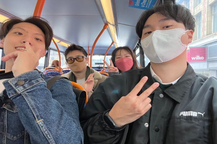 圖/中華大學台英雙學士學位專班首屆赴英學生,經常利用假日到其他城市和國家旅行,拓展國際視野。