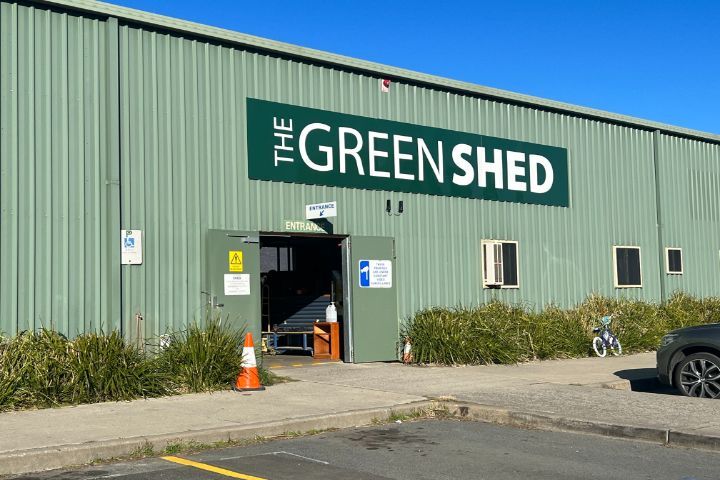 圖/坎培拉政府也積極推動「Green shed綠棚專案」，在社區建立二手物品收集站。