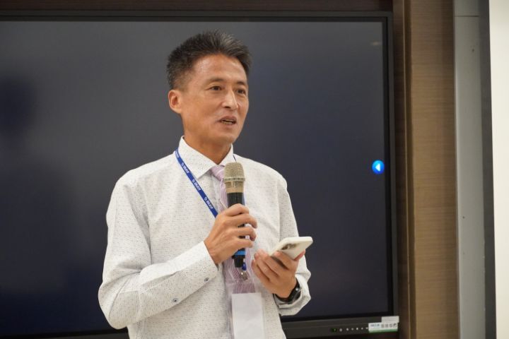 圖/華電聯網副總經理杜孟郎肯定學生表現,他希望跨域黑客培訓班能帶入更多學生加入產業,讓學生和整個產業都能有更大的發揮。