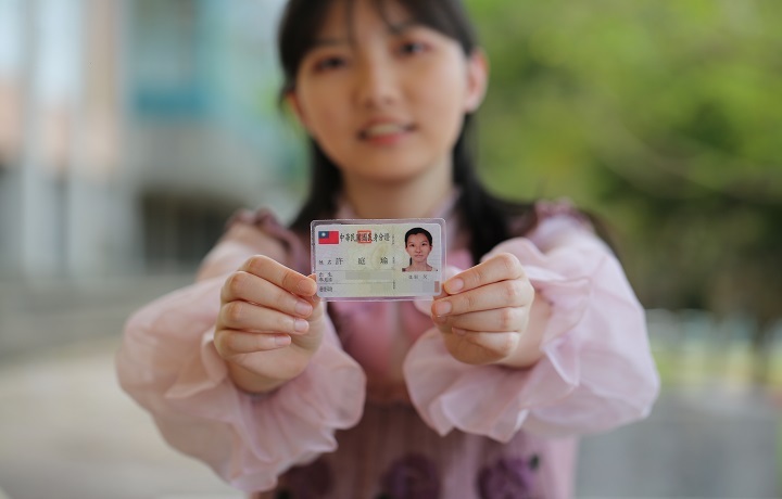 圖/許庭瑜在台灣出生,三個月大就因父親工作關係,飛到大陸生活。
