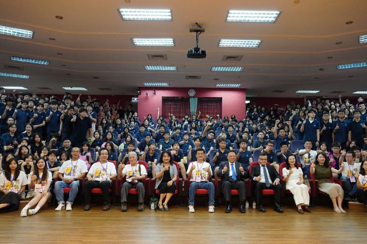 圖/華東台商子女學校暑期返台授課活動，上周在中華大學熱鬧登場，逾300名華東師生在美麗的校園度過難忘的5天4夜。