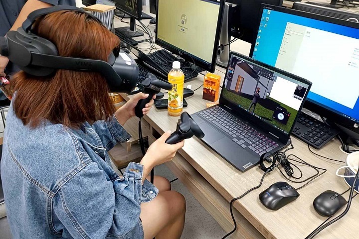 中華大學建築系將專業課程結合生成式AI，打造新竹在地米粉館、元宇宙茶花園。
