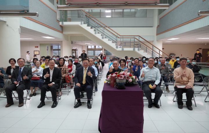 圖/四聯展開幕茶會圓滿成功，與會來賓合影留念。