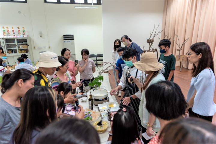 圖/香山農村宴推廣將在地食材送上桌，讓社區居民都留下深刻印象。