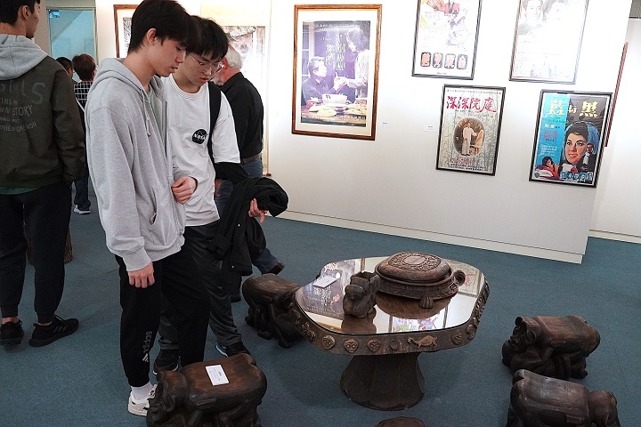 圖／中華大學推動藝文教育，讓學生在展覽與講座中探索美感、激發創意，實踐「陽光青年之-藝術品味」的願景。