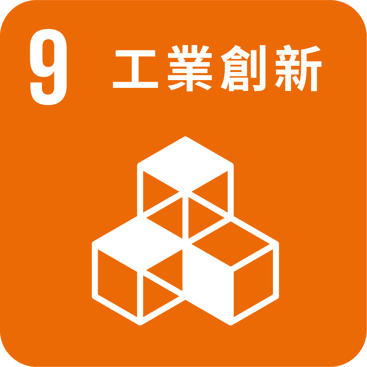 目標9_建設具防災能力的基礎設施 促進具包容性的永續工業化及推動創新