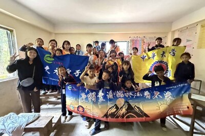 中華大學志工再訪尼泊爾　孩子笑容是最美畫像